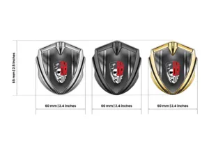 Emblema Metal Badge Robusto Costruzione Premium